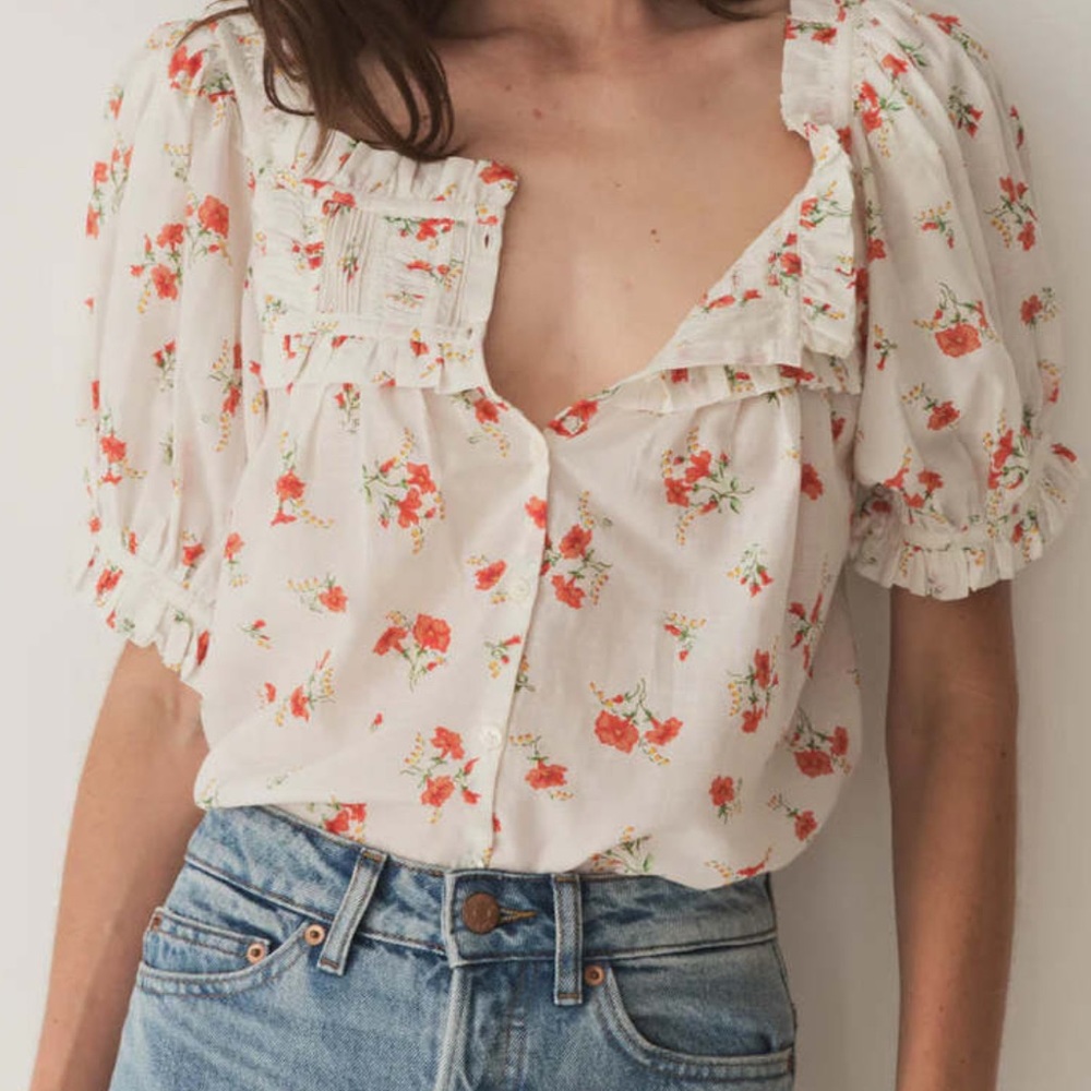 DOEN Farley Top - Sweet Abelia